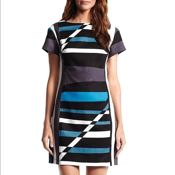 Derek Lam for DesigNation Striped Sheath Dress - Picture 2 of 11